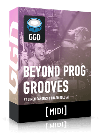 GetGood Drums Beyond Prog Grooves by Simen Sandnes & Baard Kolstad MiDi